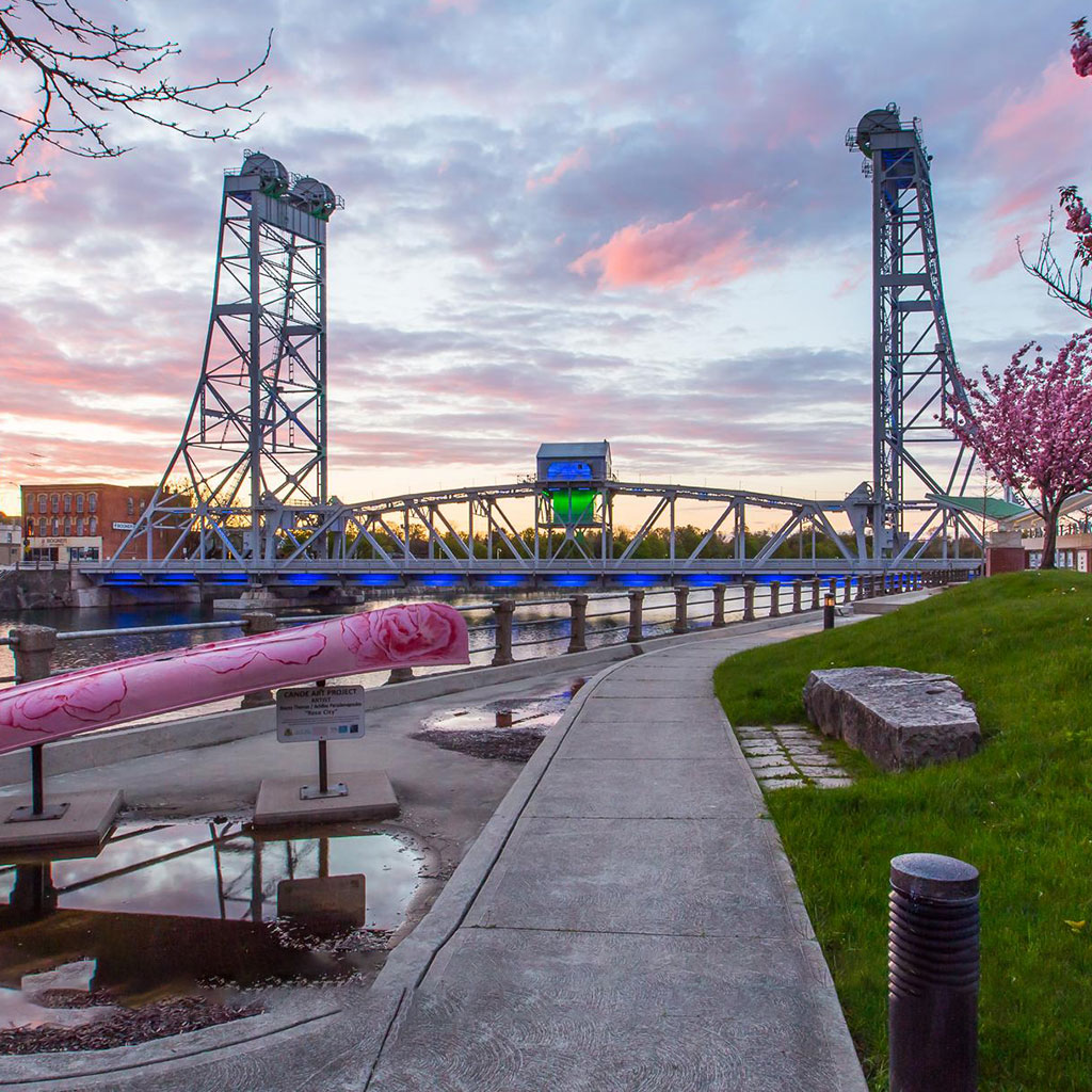 image of bridge 13 during the day