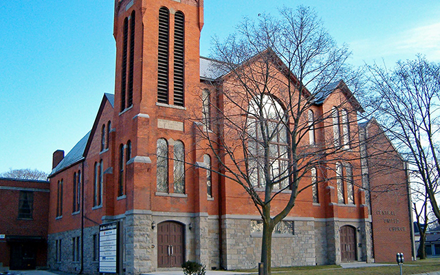 image of the Central United Church now