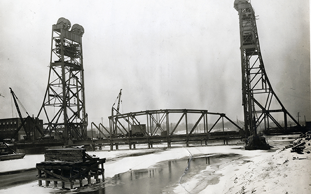 image of the Main Street bridge then