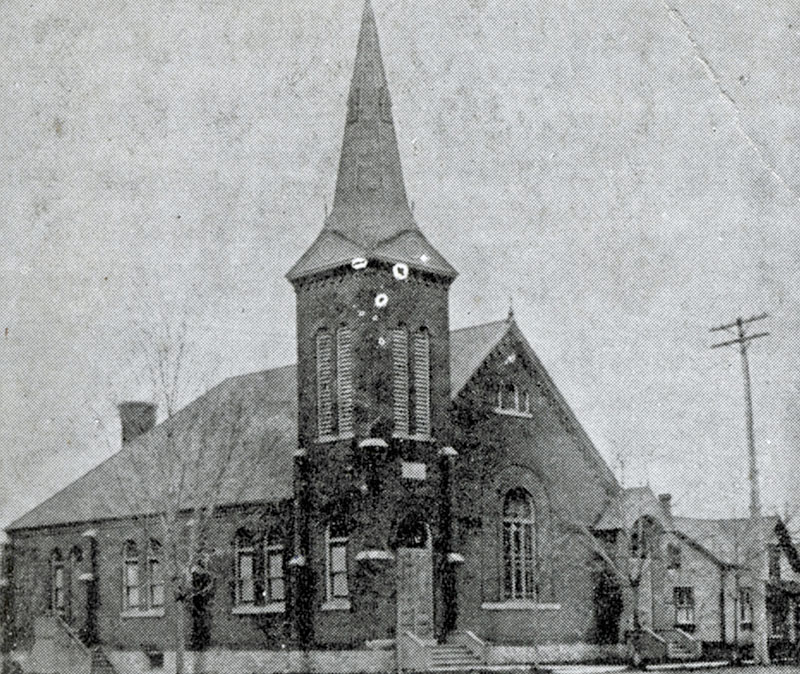 image of St. Andrew’s Presbyterian Church then